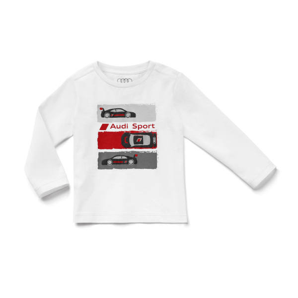 Детская рубашка с длинным рукавом Audi Sport, 110/116