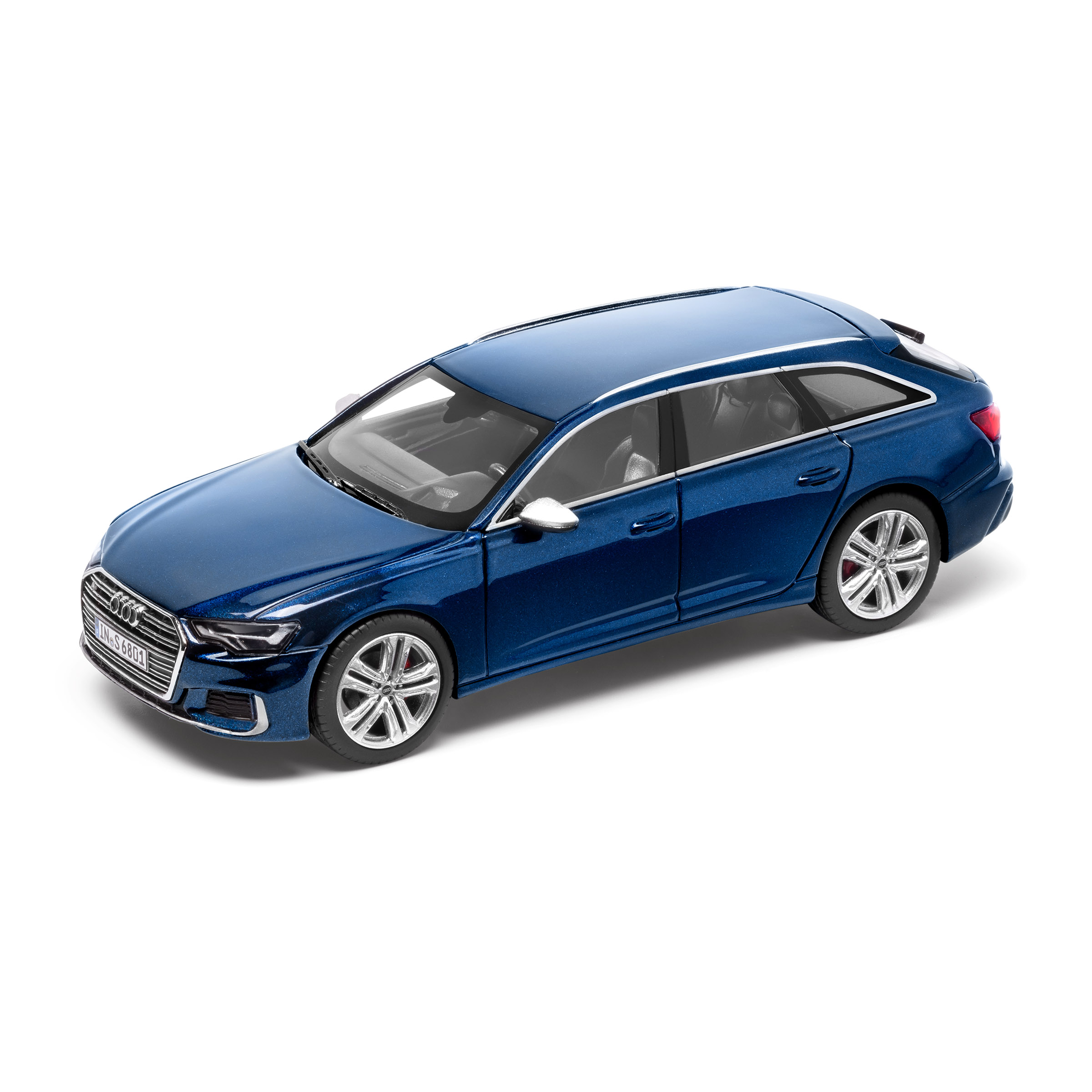 Audi S6 Avant limited, Navarra Blue, 1:43 | официальный сервисный центр Ауди  в Москве