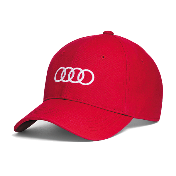 Бейсболка Audi, красная